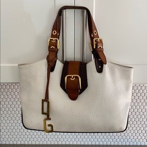 Dolce & Gabbana White Leather Purse